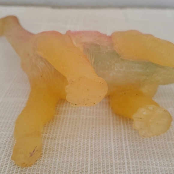Vintage Translucent  Neon Glowing Brachiosaurus Dinosaur - Picture 5 of 8